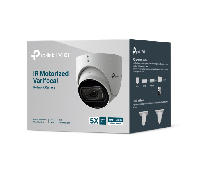 Kamera IP TP-Link VIGI S445ZI 4MP 5x Zoom IR 60m WDR IP67 IK10 Audio